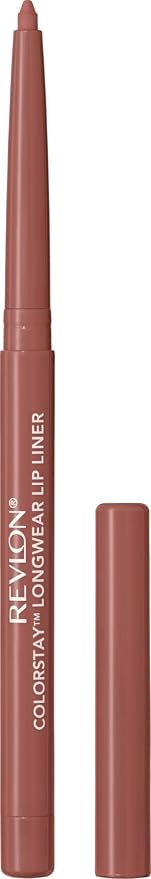 Revlon Colorstay Lip Liner Makeup with Built-in-Sharpener, Longwear Rich Medium Brown-Nude Shade,... | Amazon (US)