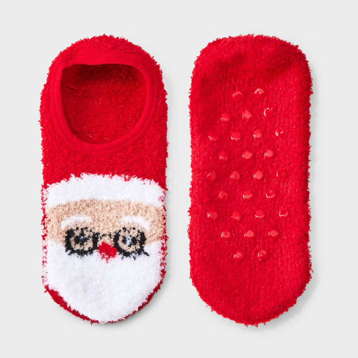 TargetHoliday ShopChristmasChristmas OutfitsShop all WondershopWomen's Santa Cozy Liner Socks wit... | Target