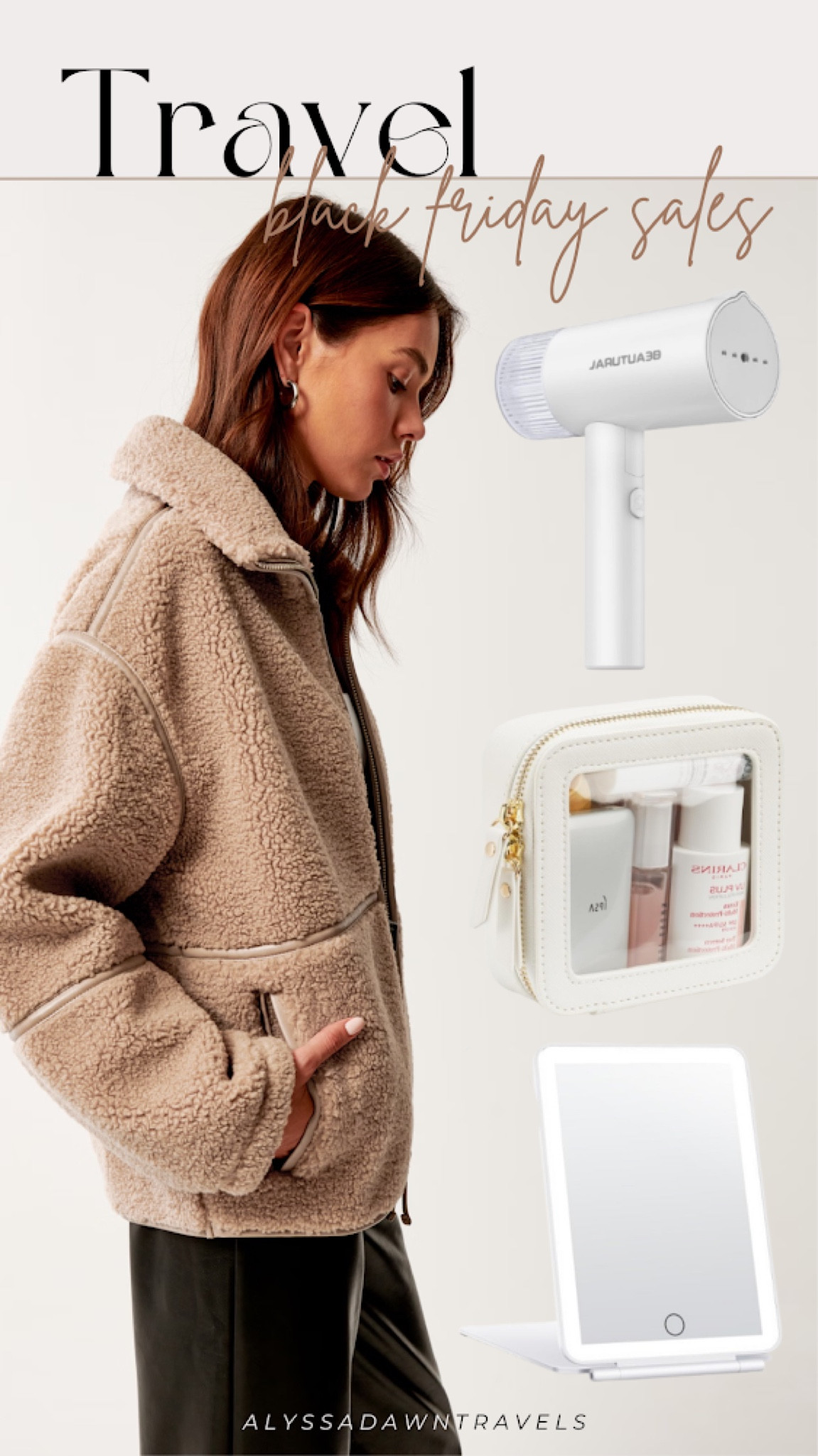 Get ready for your next vacation by taking advantage of all the travel Black Friday deals! 🛍️✈️


Travel essentials, vacation ready, Black Friday sale, deal alert, sweatshirt, makeup bag, Abercrombie, Amazon, cyber Monday 

#LTKsalealert #LTKtravel #LTKCyberWeek