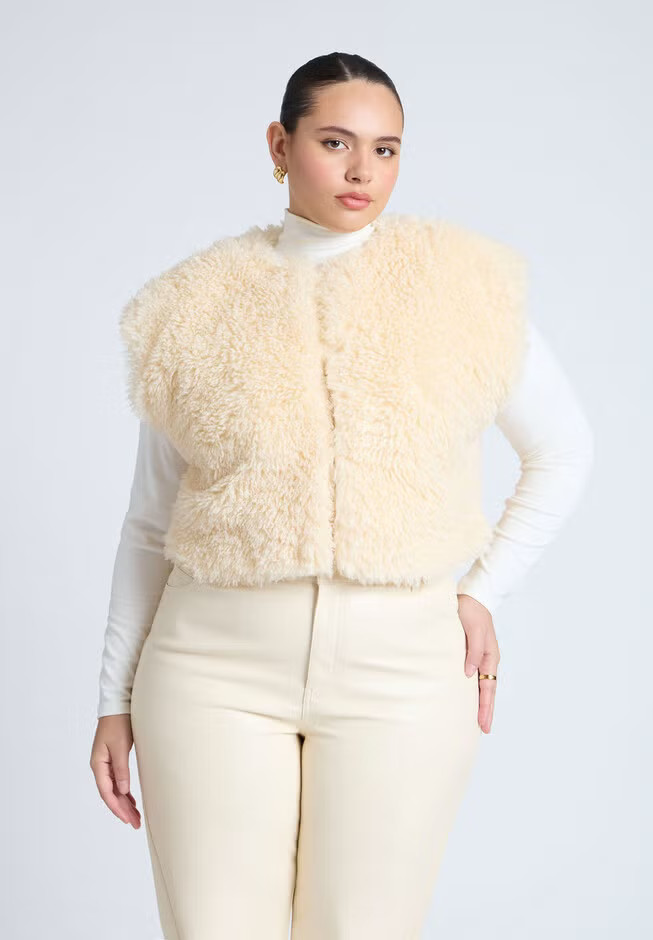 Fur Vest | Eloquii