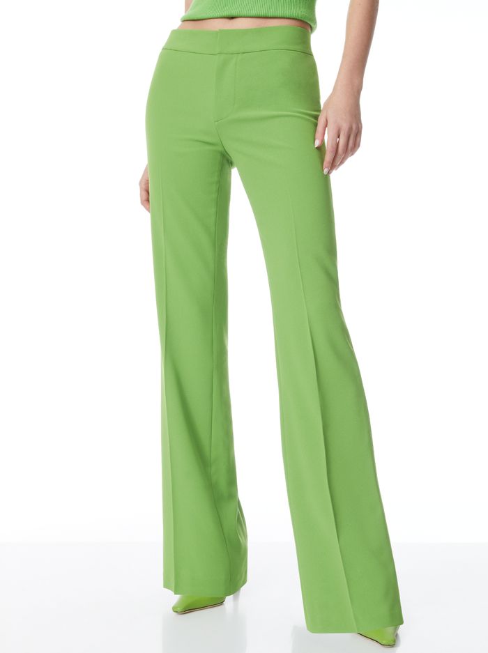 LIVI STRAIGHT LEG TROUSER | Alice + Olivia