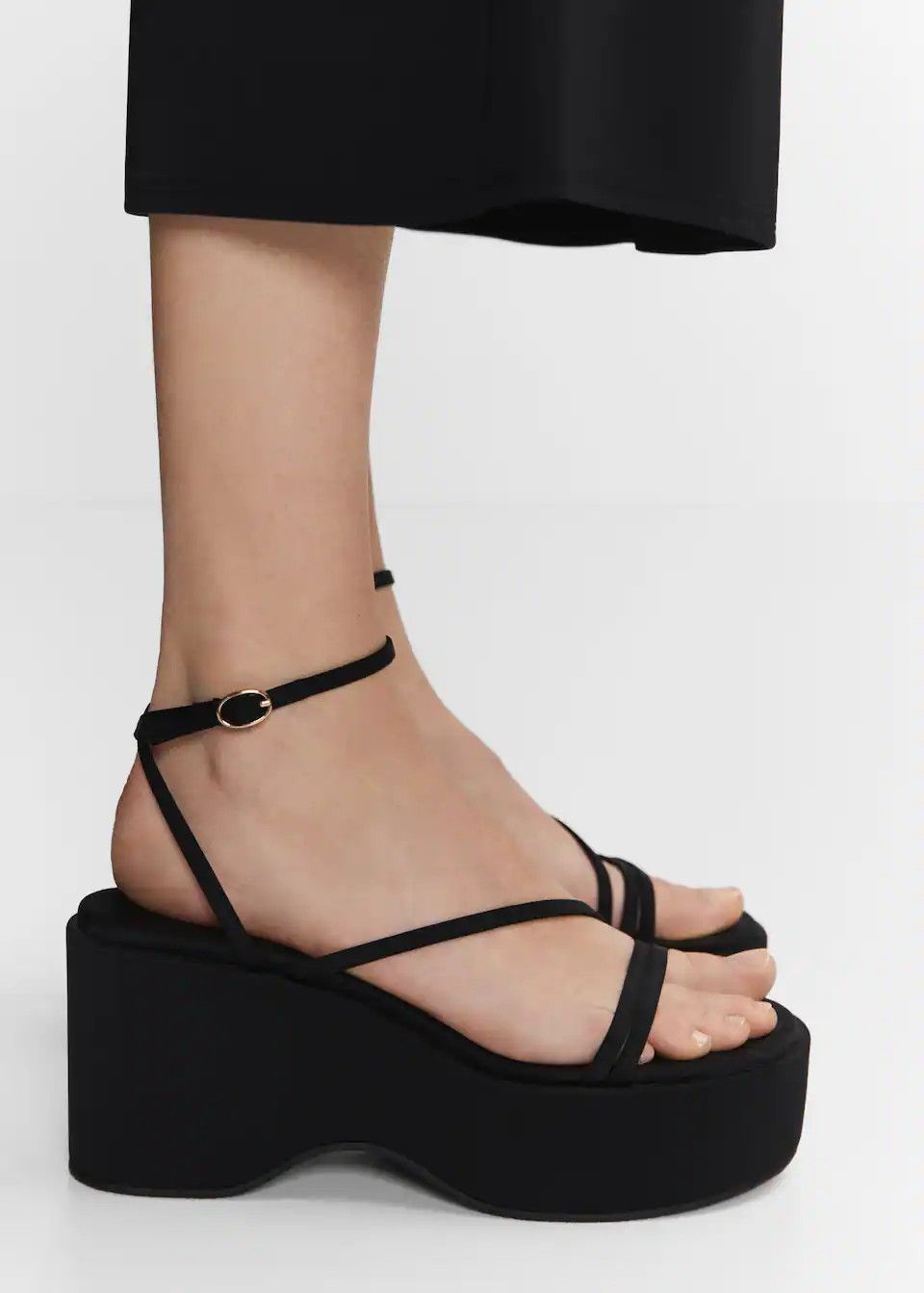 Platform strap sandals | MANGO (US)