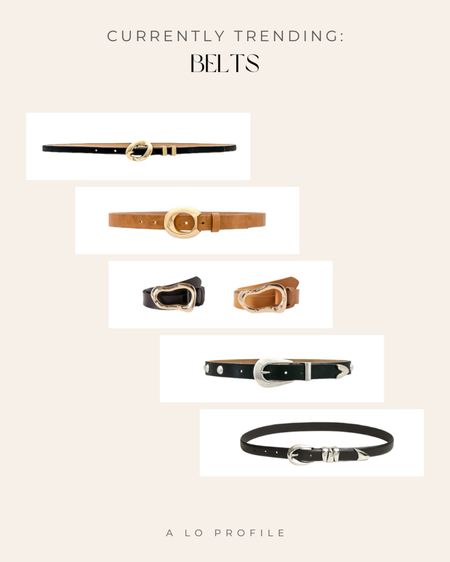 Belts you need in your wardrobe! 