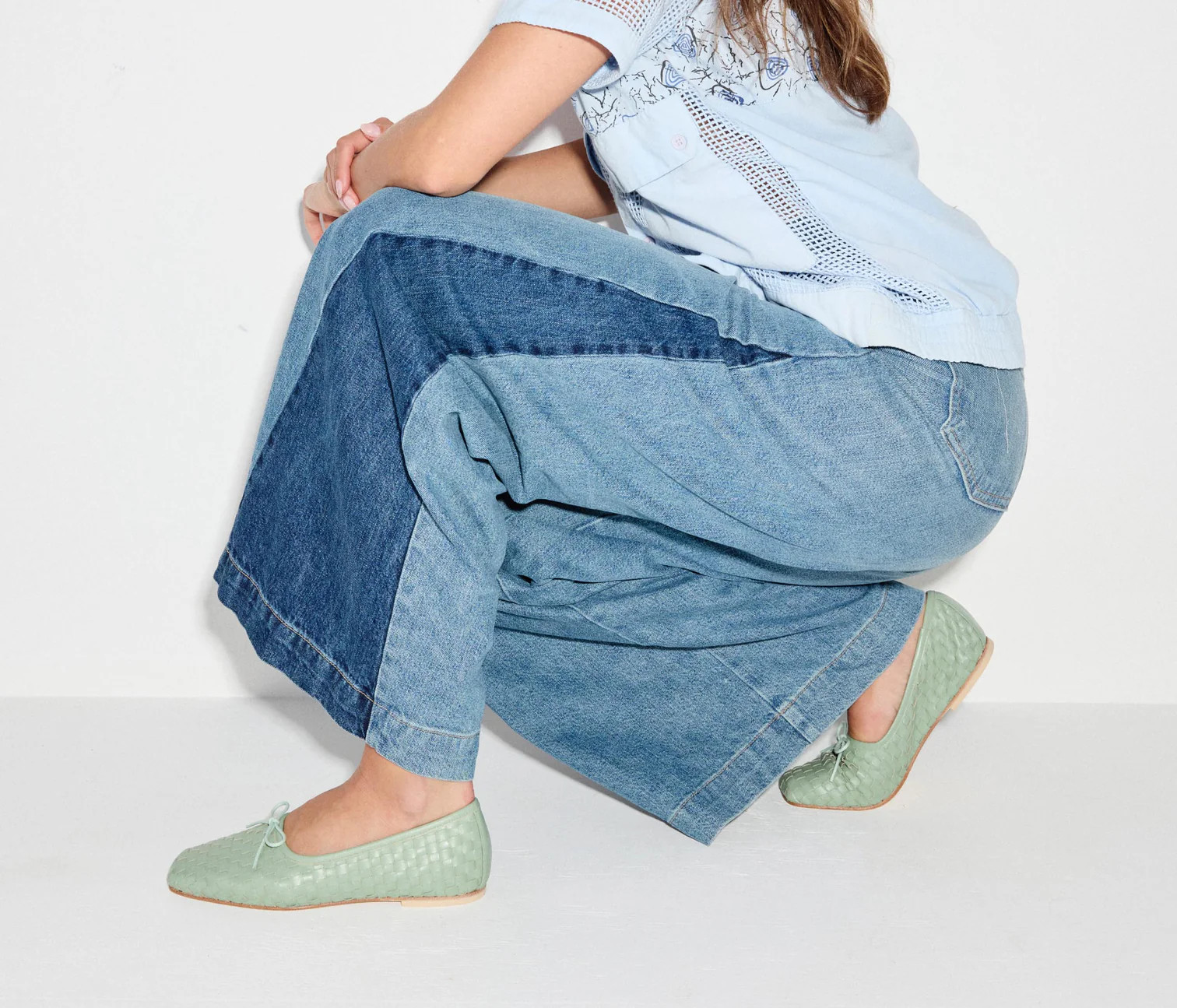 JADA SQUARE TOE BALLET FLAT | Frēda Salvador