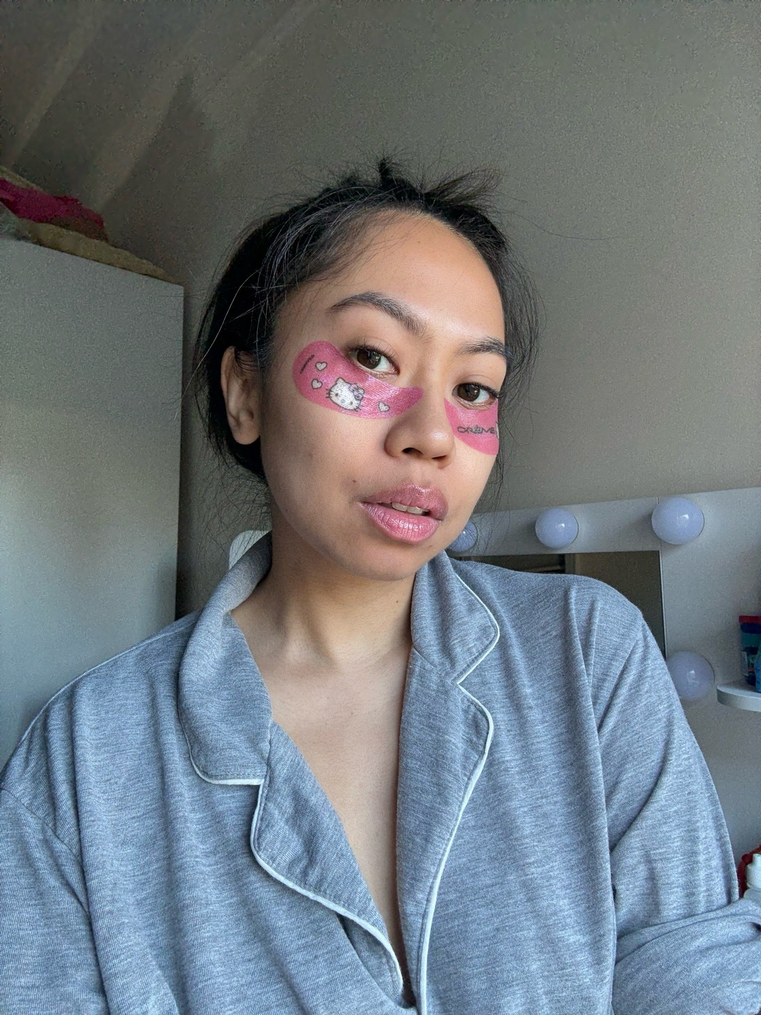 Relaxing self care day with my hello kitty hydrogel twinkle eye patches #hellokitty #sanrio #skincare

#LTKdayinmylife #LTKselfcare
