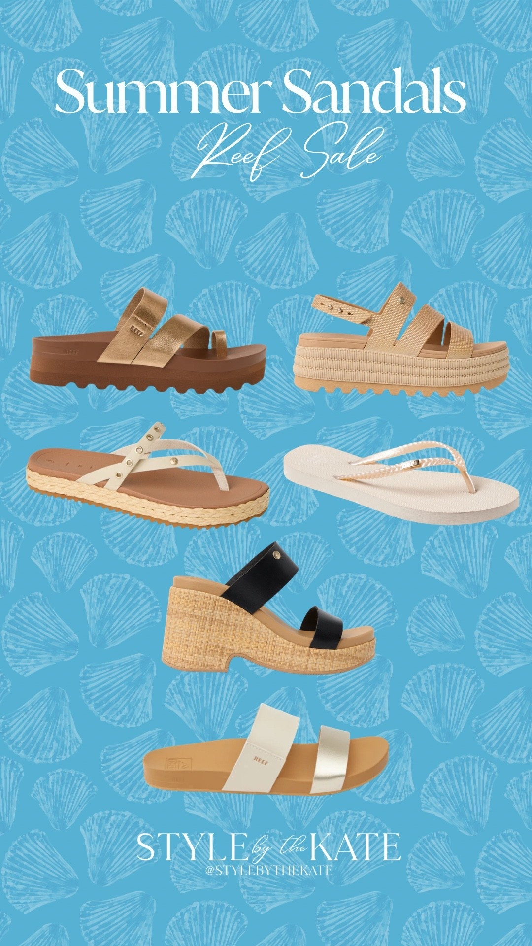 Reef sandal sale! Everyday sandals, pool or beach…these waterproof sandals are perfect for summer ☀️💦

#LTKdayinmylife #LTKSaleAlert #LTKmomlife