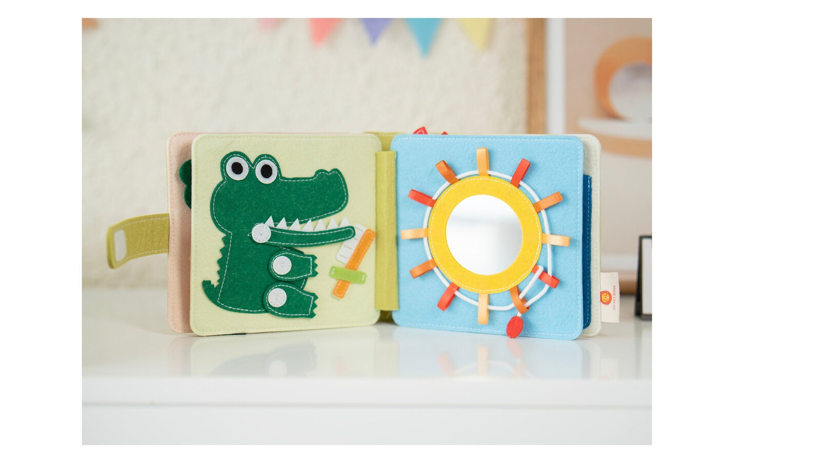 Mini Quiet Book for Toddler Bear Quiet Book Montessori Book - Etsy | Etsy (US)