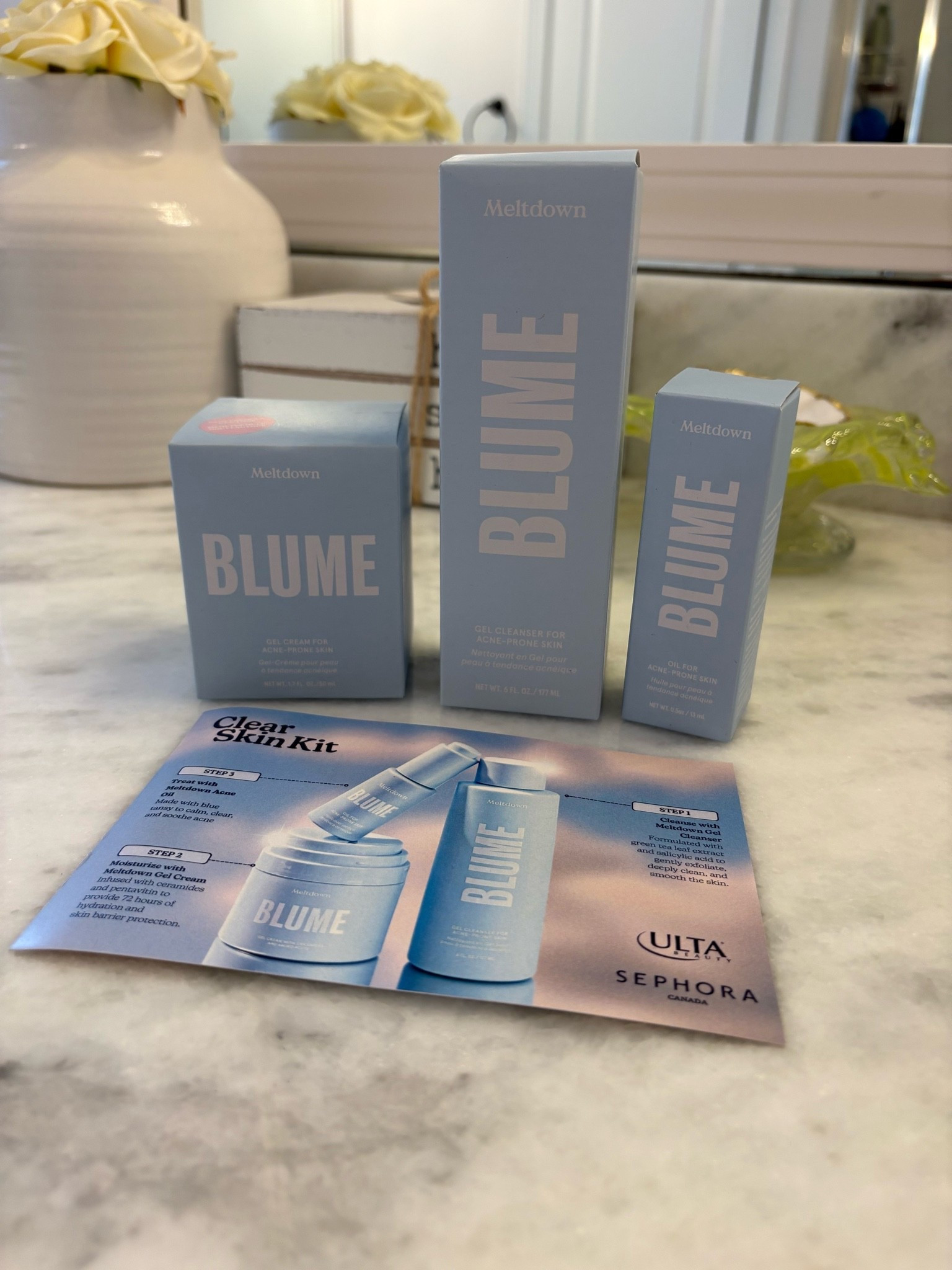 My new fav skin routine with Blume! Love that they’re pregnancy safe and obsessed with how easy the 3 step routine is 🩵

#LTKmomlife #LTKgrwm #LTKselfcare