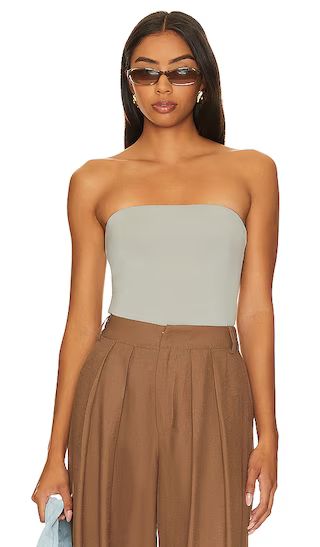 Easy Strapless Top in Grey | Revolve Clothing (Global)