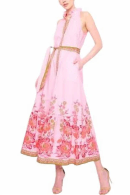 Fawn Dress In Cabbage Rose | Shop Simon