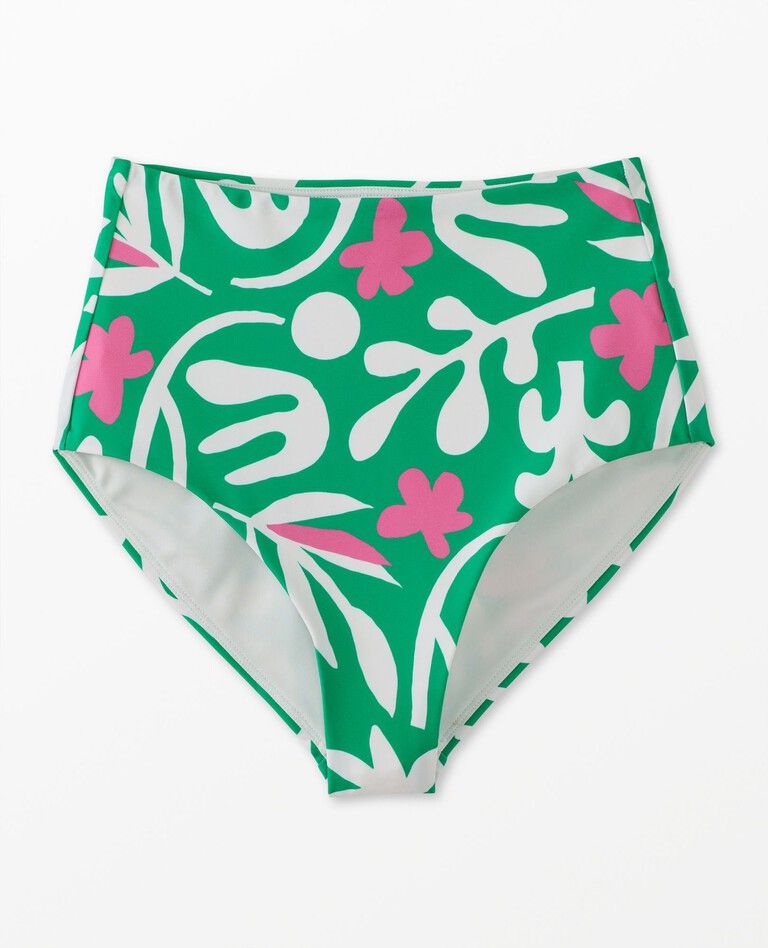 Women's Print High Waisted Bikini Bottom | Hanna Andersson