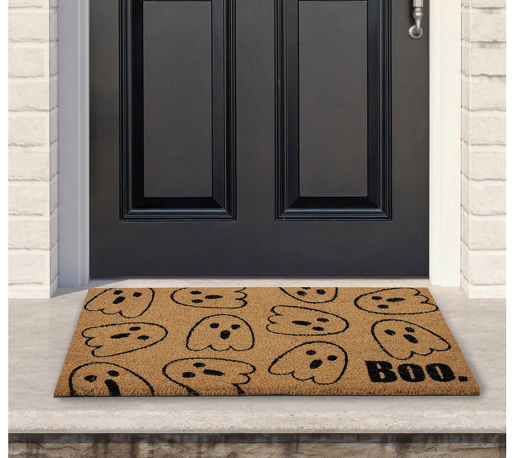 Northlight Boo with Ghosts Halloween Doormat 18 x 30 | QVC