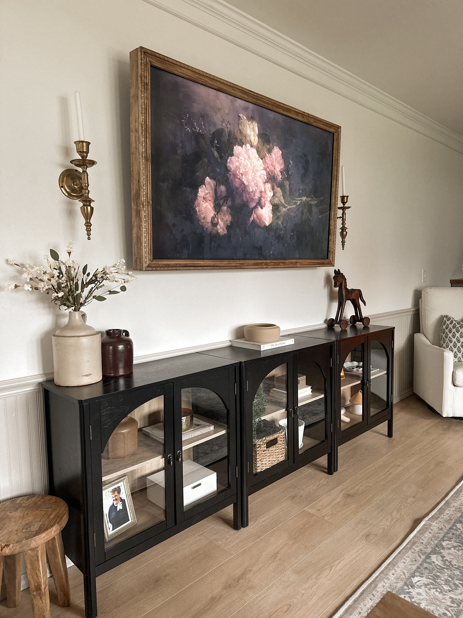 Spring tv console 

#LTKhome #LTKSeasonal