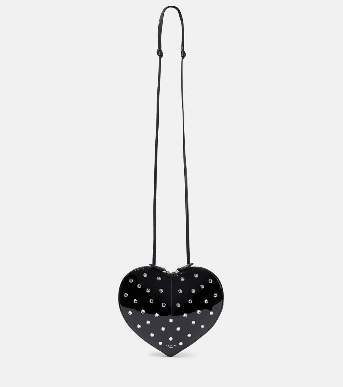 Le Cœur studded leather crossbody bag | Mytheresa (US/CA)