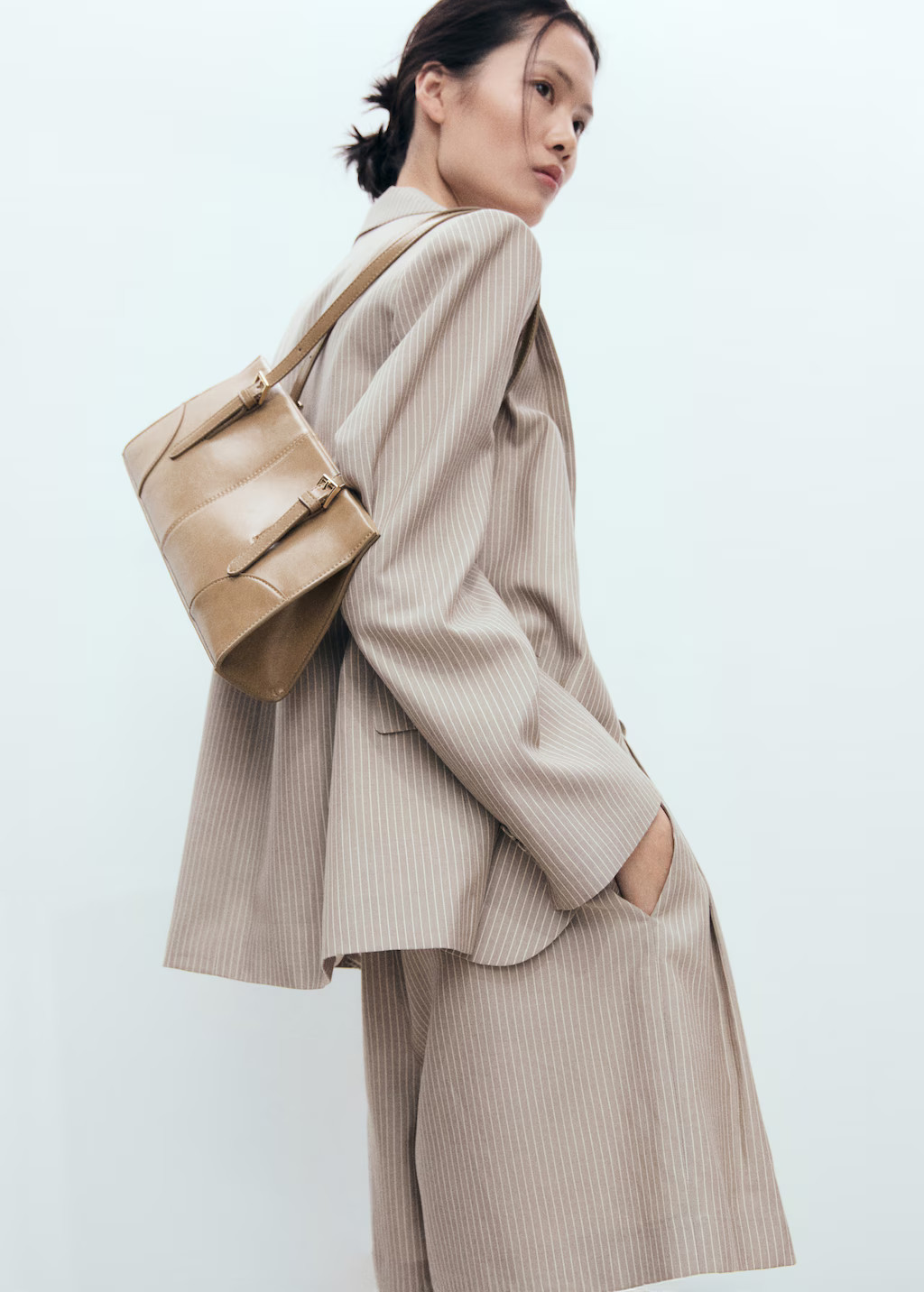 Shoulder bag with buckles - Women | MANGO USA | Mango (US/MX/AU)