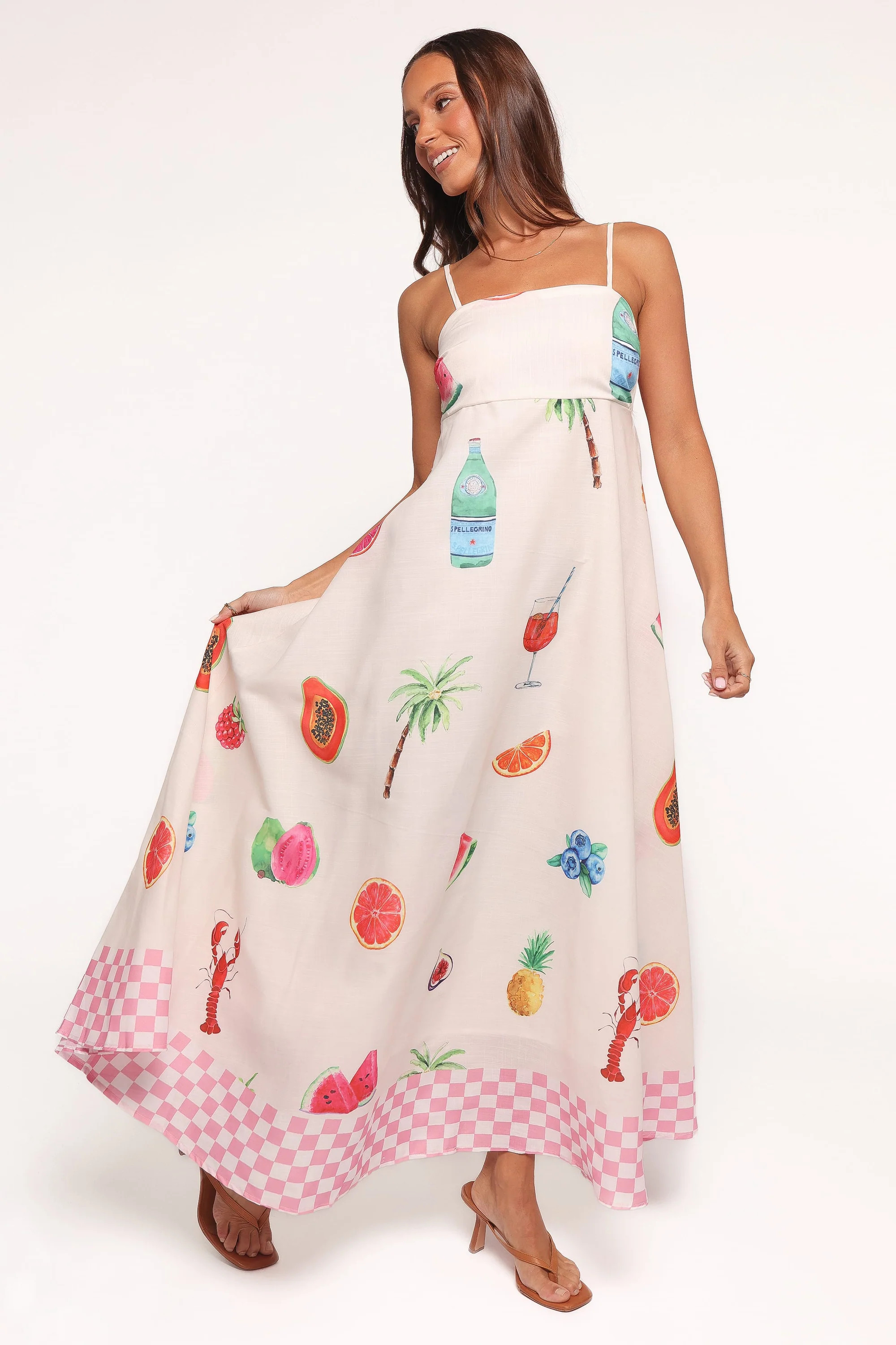 Brea Maxi Dress - Tutti Fruitti | Petal & Pup (US)