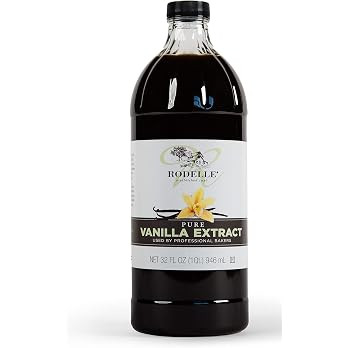 Rodelle Pure Madagascar Bourbon Vanilla Extract, Gluten Free, Baking, 32 Fl Oz. | Amazon (US)