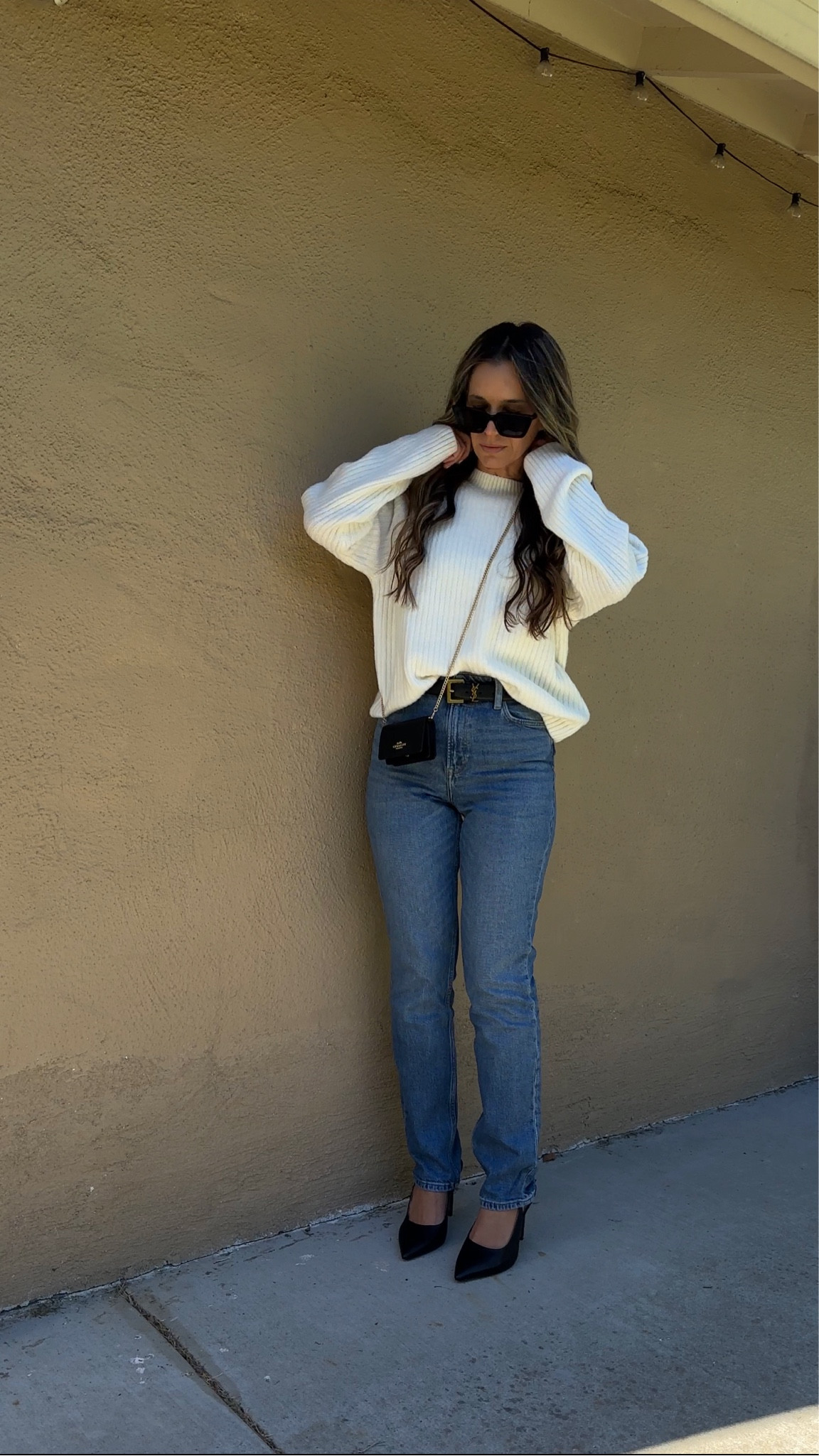 Straight leg jeans / wearing sz 6
I’m 5’5” 122 lbs 
Usually I’mnsz 4 in Express



Fall fashion fall outfits fall outfit fashion over 40 fashion over 50 minimalistic style mom fashion white sweater hm finds budget jeans

#LTKHolidaySale #LTKover40 #LTKSeasonal