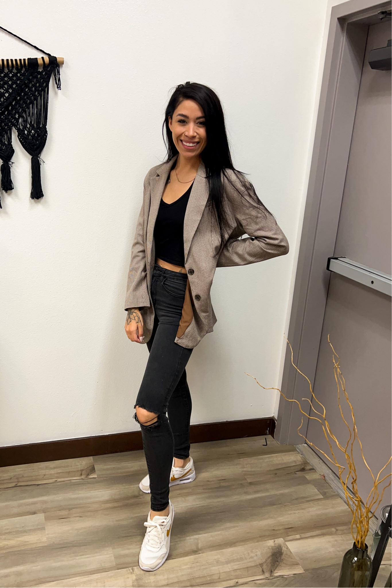 Fall Fashion, Target #blazer #fallfashion #fall #plaid #nikes 

#LTKfit #LTKHalloween #LTKSeasonal