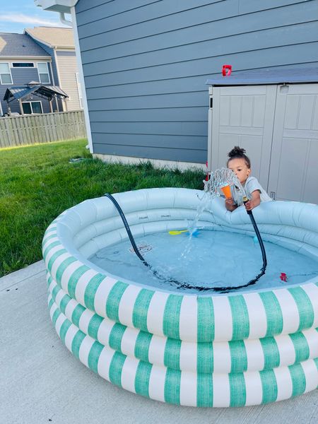 $40 pool! Easy to inflate and I love the height.  It’s perfect for kids and  mama. 

#LTKKids #LTKFindsUnder50 #LTKFamily