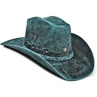 Leather Cowboy Hat, Vintage Western Rustic Hat | Etsy (US)