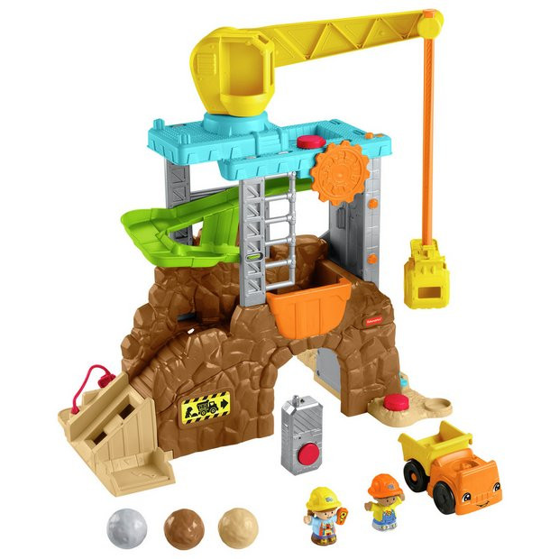 Buy Little People Work Together Construction Site Playset | Playsets and figures | Argos | argos.co.uk