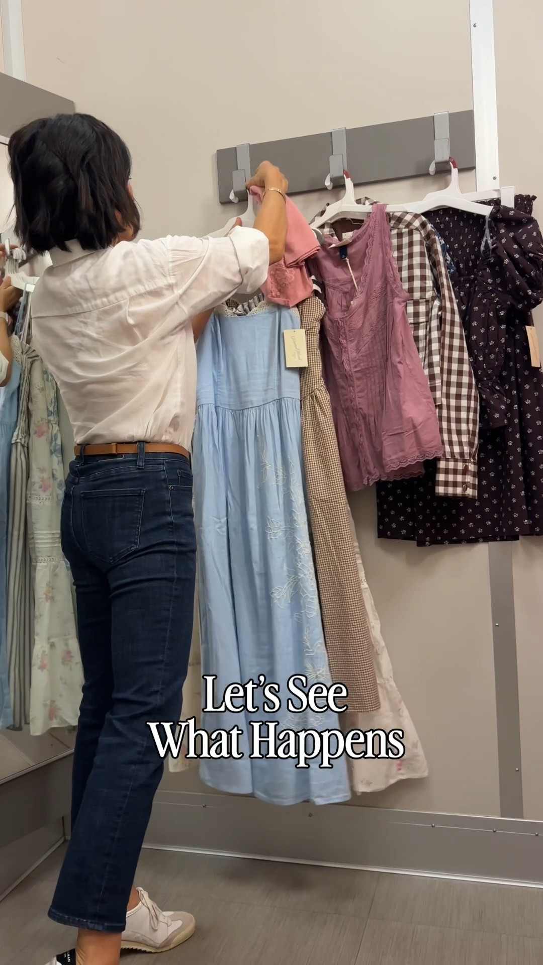 Target Western Edit Try On🤠
Some cute design details but most of these fits were oversized, awkward, or just not my everyday mom style. The only piece I'd personally consider is the gingham cropped jacket. Everything else was a miss for me.
Linked all pieces in case this aesthetic is your vibe

#LTKOver40 #LTKootd #LTKvlog