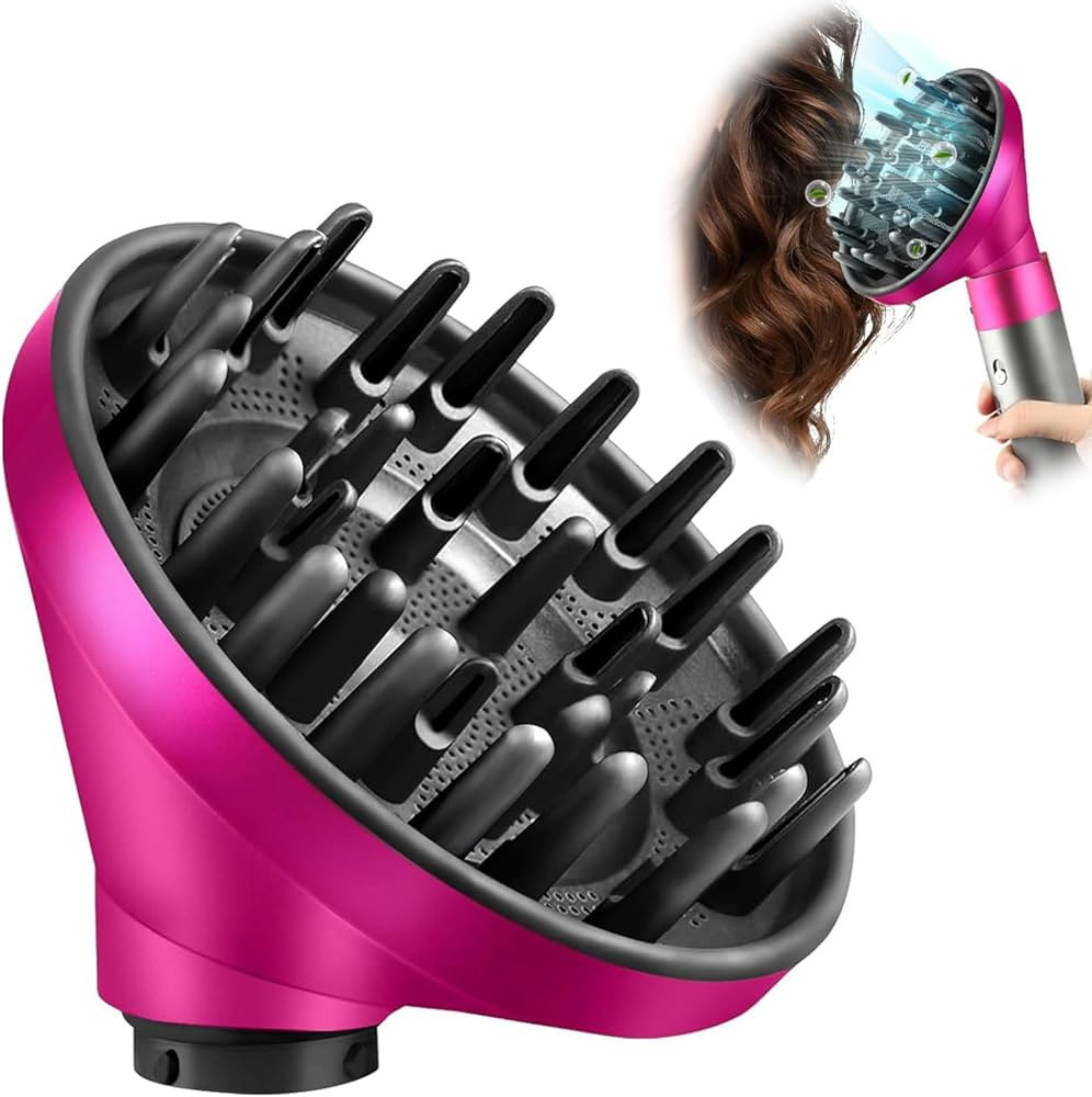 Upgraded Hair Diffuser Attachment for Dyson for Airwrap HS05 HS03 HS01, Hair Dryer Diffuser Nozzl... | Amazon (US)