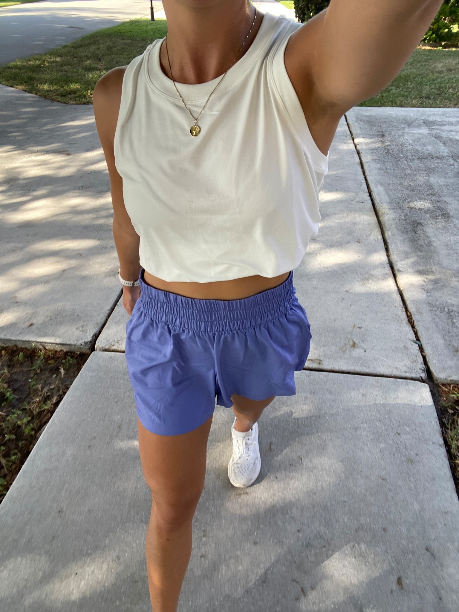 Rhoback shorts and tank top for a long walk! Size small in both but could def do XS 

#LTKActive #LTKSeasonal #LTKFindsUnder100