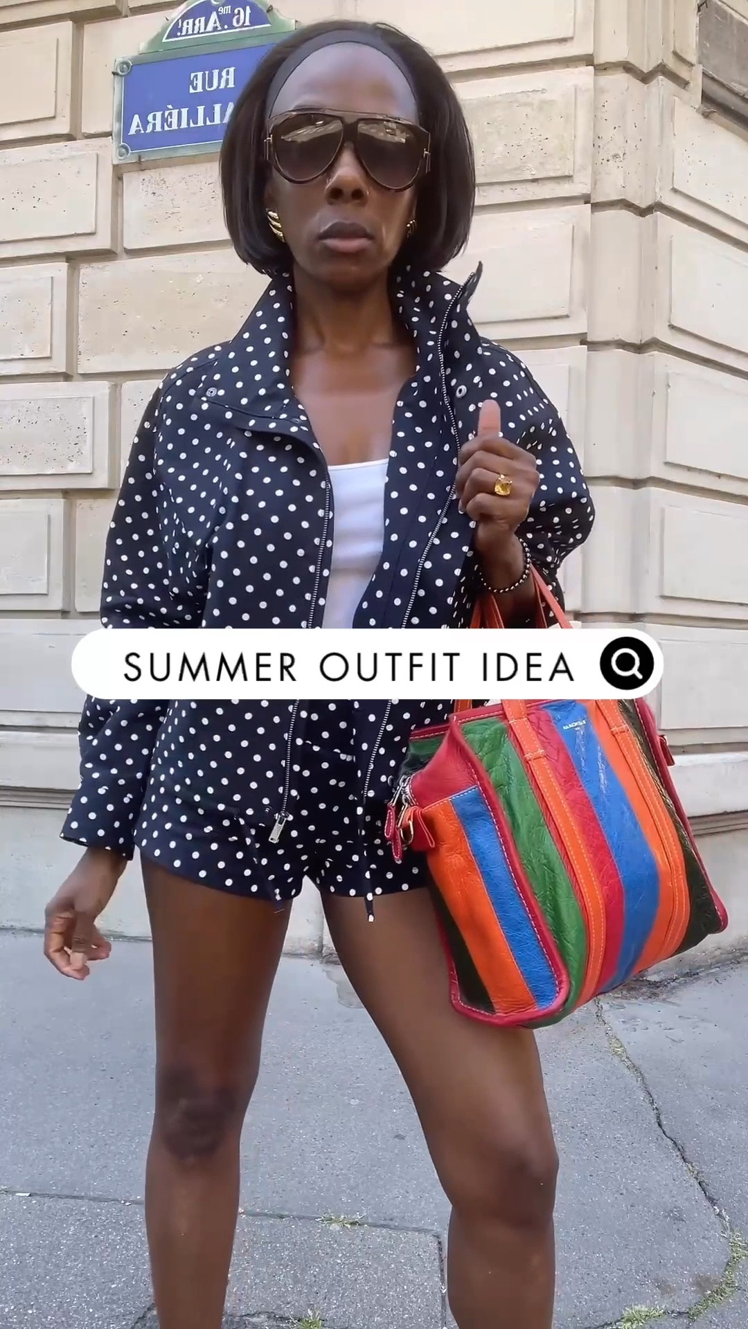 Polka dots are back, and better than ever.✨

This short set is one of my favorite summer outfit finds, styled with a vintage Balenciaga bag and Prada mules  for an elevated finish. 

Unfortunately the vintage mules are not available. But you can shop the rest of the look now on LTK. 🛒

#SummerOutfit #LTKStyleTip #PolkaDots #ShortsSet

#LTKootd #LTKgrwm #LTKSeasonal