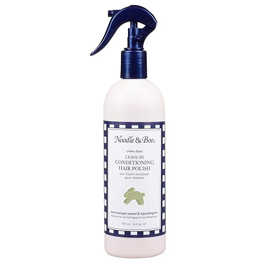 Noodle & Boo Moisturizing Conditioning Hair Polish Detangler for Newborn and Baby | Amazon (US)