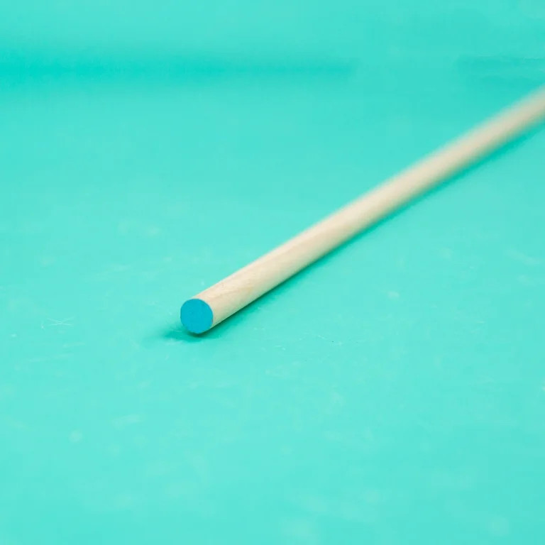 Hello Hobby Wood Dowel, 36” Long, 1/4-inch Diameter, Blue Ends | Walmart (US)