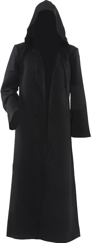 Men's Cosplay Cloak Robe Costume Halloween Tunic Hooded Uniform | Amazon (US)