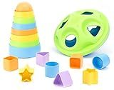 Green Toys Stacker & Shape Sorter Set | Amazon (US)
