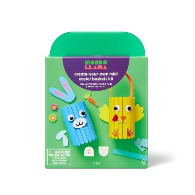 2ct Easter Basket Craft Stick Activity Kit - Mondo Llama™ | Target