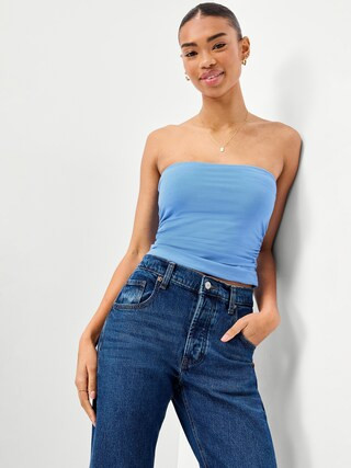 Hug Double-Layer Tube Top | Old Navy (US)