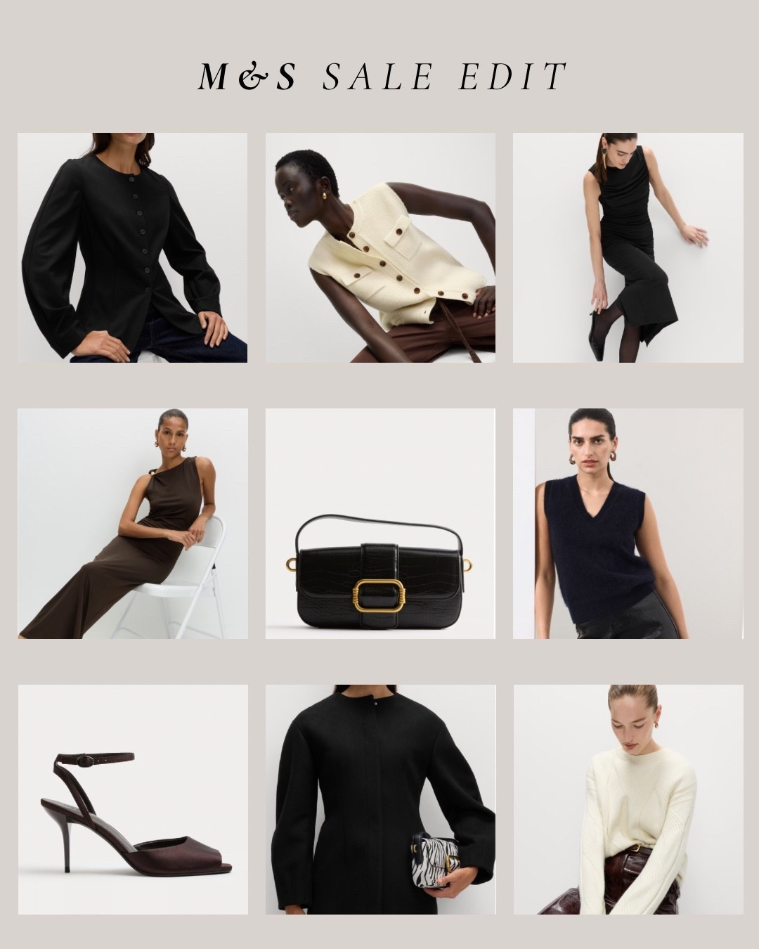 M&S Sale Edit 🖤

Including waist blazer, Aligne-ish blazer, knitwear, maxi dress, v neck jumper, button waistcoat, shoulder bag  

#LTKstyletip #LTKsale #LTKuk
