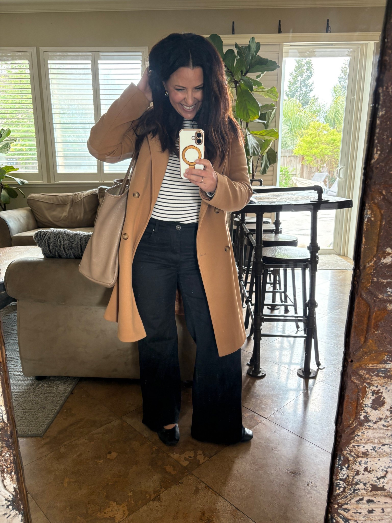 Technically it’s spring, but feels like winter. Repeating one of my favorite outfits for a busy Monday teaching. Wearing small in everything.

#LTKPetite #LTKOver40 #LTKWorkwear