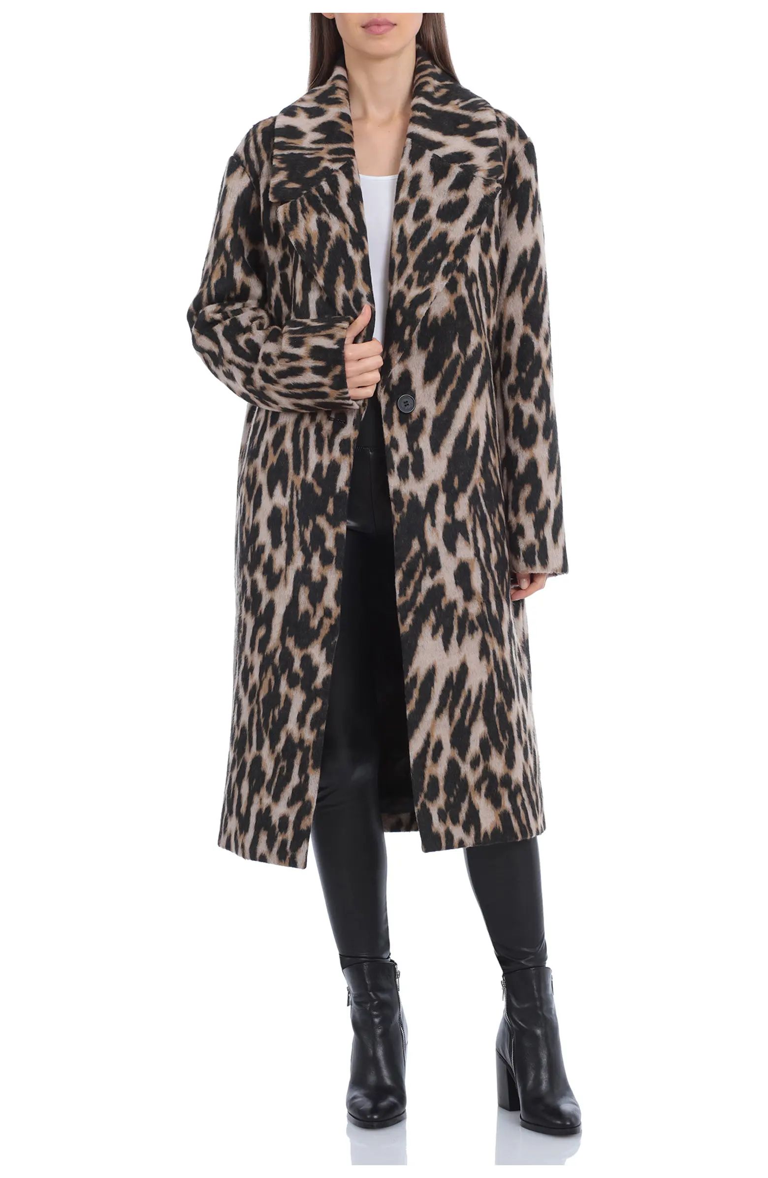 Leopard Print Coat | Nordstrom