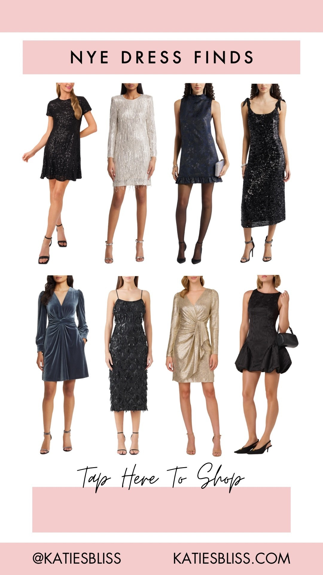 New Year’s Eve dress finds 🤍✨

Sequins. Black dress. Party dress. Cocktail dress. Little black dress. Nye. Holiday dress. 



#LTKSeasonal #LTKFindsUnder100 #LTKHoliday