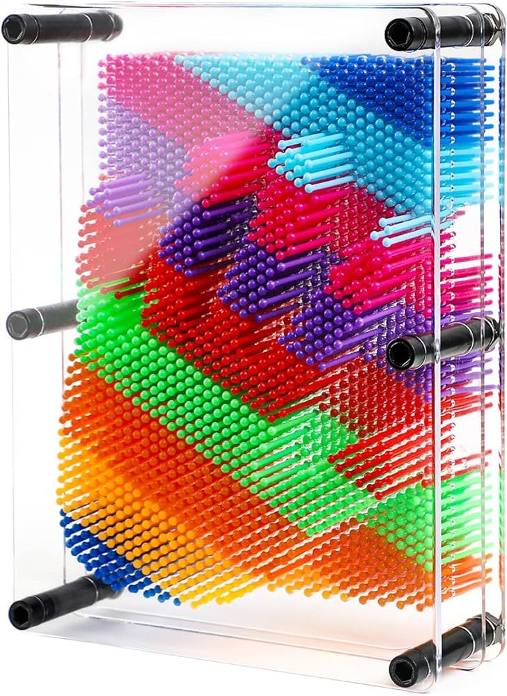 3D Pin Art Toy, Pin Art Board Pin Art Toy for Kids, Sensory Toys for Age 3, 4, 5, 6, 7, 8, 9, 10+... | Amazon (US)