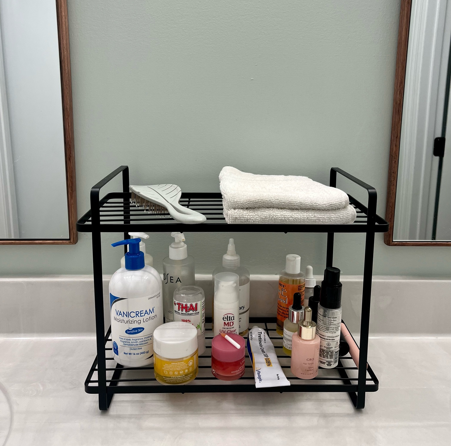 Bathroom organizer for hand towels, skin/hair care! 

#LTKfamily #LTKhome