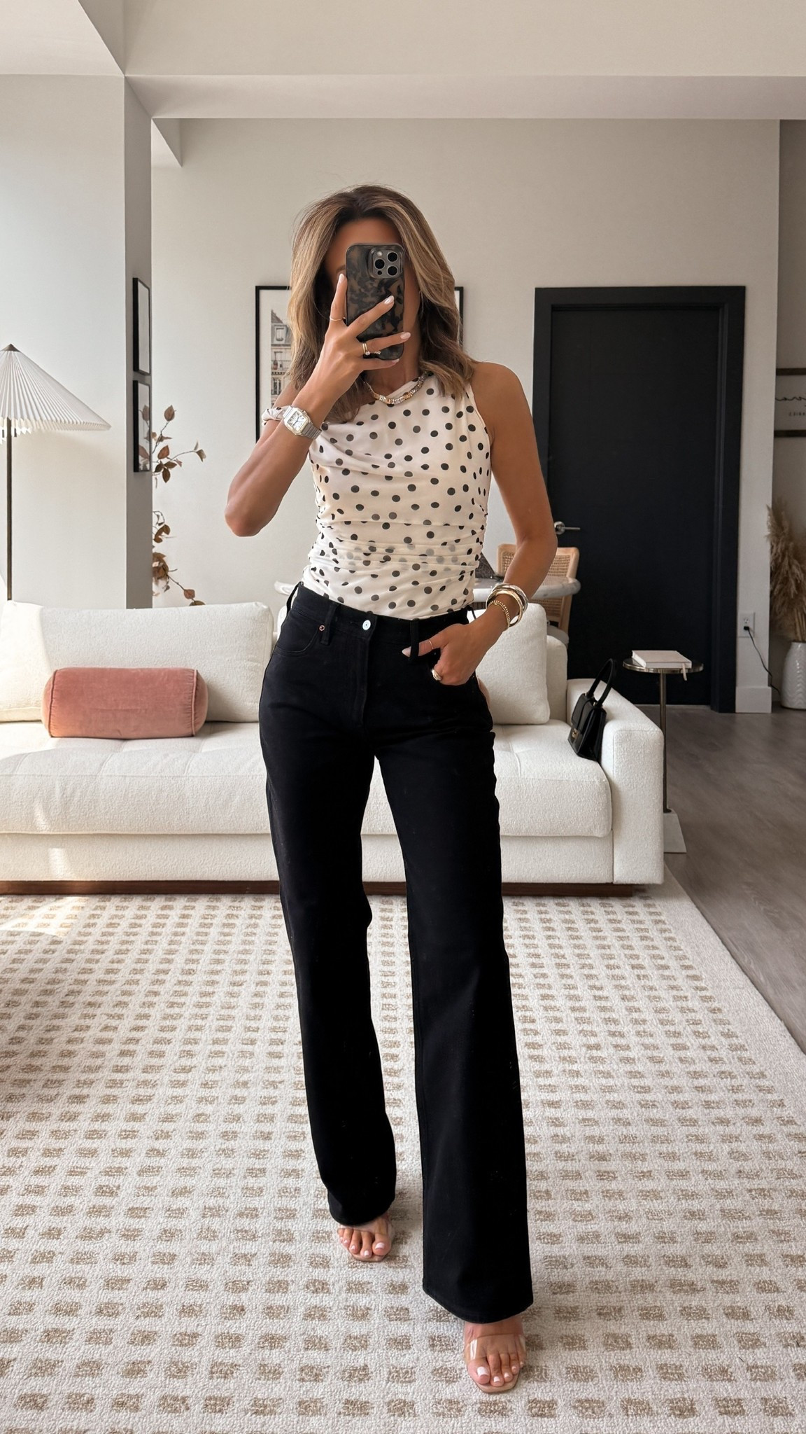 Craving a wardrobe upgrade? The Abercrombie sale offers the perfect time to boost your closet essentials 🤍 This polka dot top blends a classic print with a more modern silhouette — perfect for a date night or happy hour! Also, these jeans are on major discount and are sure to serve you well through the winter. 

Wearing size 26 on jeans, small on top, jeans 30-50% off and get an extra discount with code DENIMAF for an extra 25% off! 

Use code DENIMAF at checkout August 6, 2025 to August 11, 2025 in US/CA. Exclusions apply. See details online.

Offer valid in stores and online August 6, 2025 to August 11, 2025 in US/CA. Excludes clearance. Online price reflects discount.

@abercrombie #abercrombiepartner 


#LTKStyleTip #LTKFindsUnder100 #LTKSaleAlert