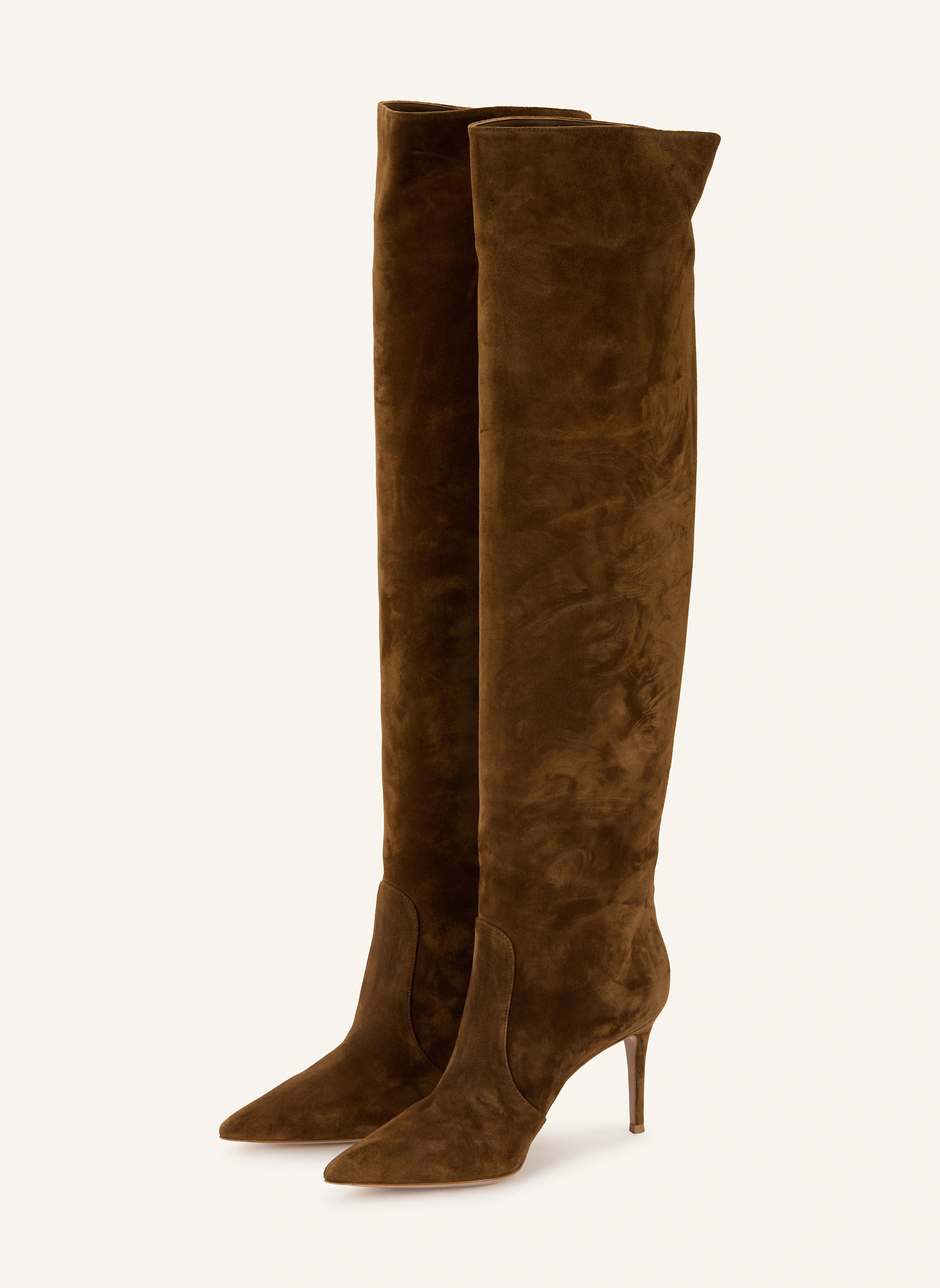 Gianvito Rossi Overknee-Stiefel in braun | Breuninger (DACH)