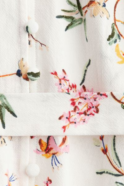 Tie-belt Cotton Dress | H&M (US + CA)