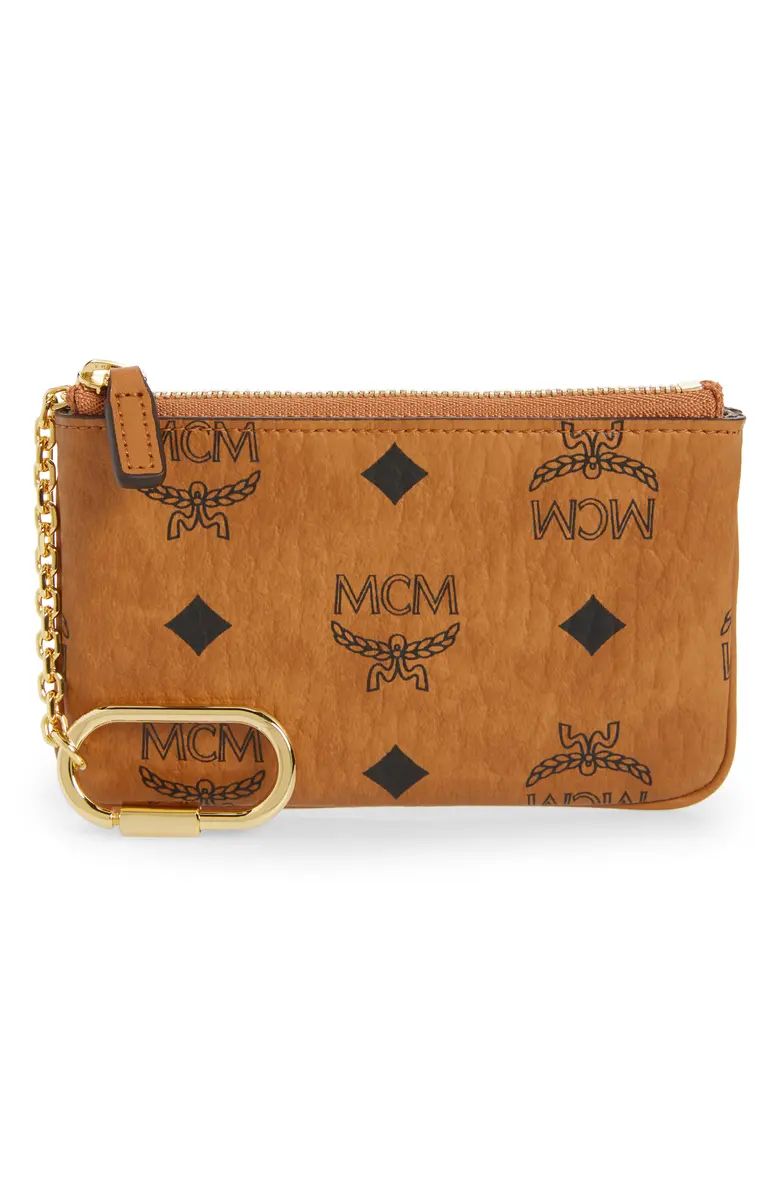 MCM Visetos Original Coated Canvas Key Wallet | Nordstrom | Nordstrom