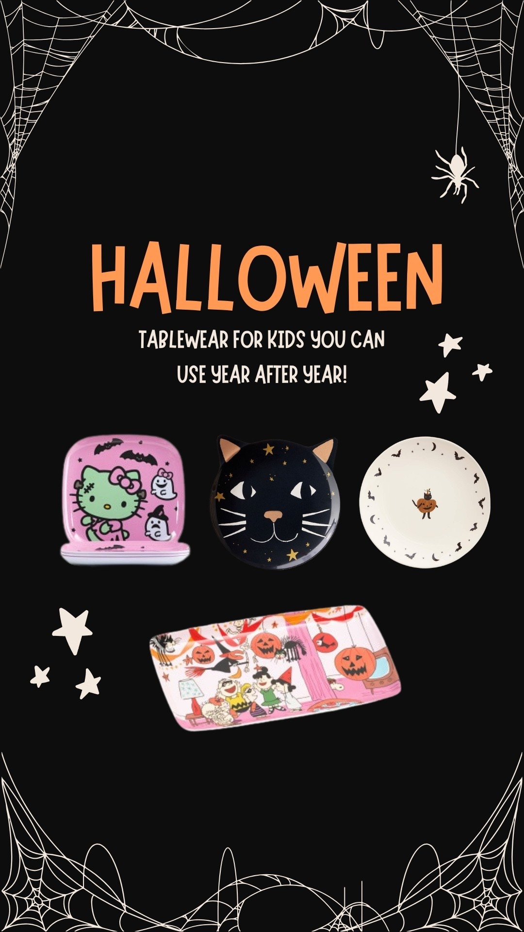 Cutest Halloween reusable plates, bowls and platters! #halloween #halloweenkids #marshallsfinds #tjmaxx

#LTKmomlife #LTKSeasonal #LTKKids