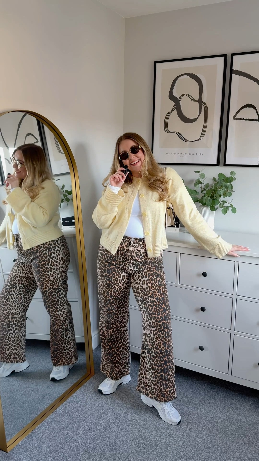 Let’s get dressed as a UK size 12/14 and the perfect blend between winter and spring 💛🐆 leopard print with a pop of colour hehe!

#LTKootd #LTKMidsize #LTKgrwm