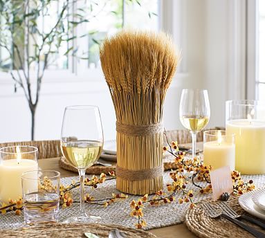 Dried Standing Wheat Bundle | Pottery Barn (US)