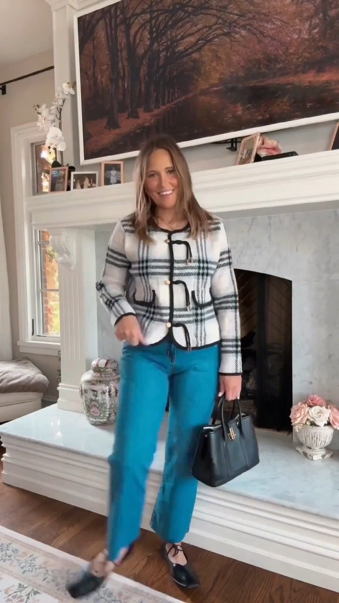 The perfect Amazon outfit to wear out with friends. I styled it with denim jeans, flats, and a cute purse to pull the whole look together. These are the kind of pieces I will be reaching for all throughout the winter months!

#LTKOver40 #LTKMidsize #LTKSeasonal